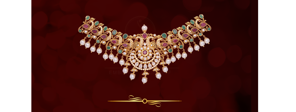Designer Gold and Diamond Choker Collection